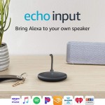 Echo Input – Bring Alexa to your own speaker- Black