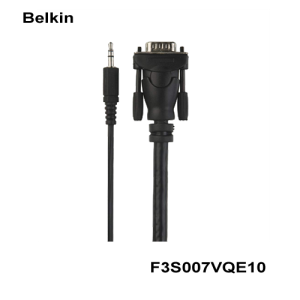Belkin F3S007vqe10 VGA Audio/Video Cable 10 FT.