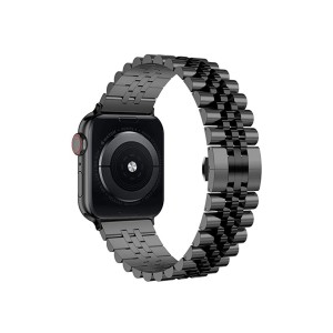 Apple Watch Strap - Butterfly Folding Clasp Link Bracelet