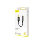 Baseus Headphone Adapter Type-C to 3.5MM Female Adaptor L54 - Black