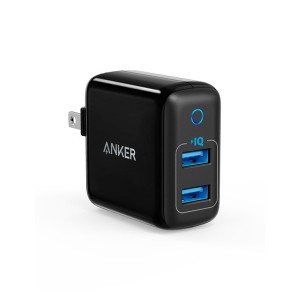 Anker PowerPort II Travel Charger with Foldable Plug