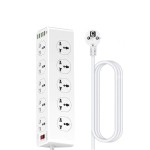 LDNIO SC10610 10 Outlets PD&QC3.0 5 USB-A&1 USB-C Port