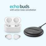 Amazon Echo Buds with Active Noise Cancellation Wireless charging case
