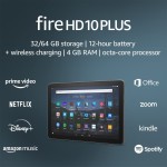 Amazon Fire HD 10 Plus tablet, 10.1" 1080p Full HD 32 GB