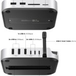 UGREEN Mac mini M4 Dock & Stand with NVMe SSD Enclosure