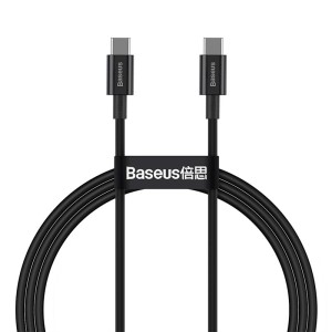 Baseus CATYS-B01 - 100W USB Type-C to USB Type-C Fast Charging Data Cable 1m