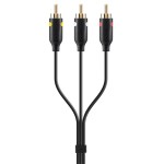 Belkin F3Y084bf2M Composite/RCA Audio Video Cable (Black)