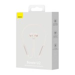 Baseus Bowie U2 Neckband Wireless Earphones White