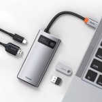 BASEUS STARJOY 4-in-1 Multifunctional Type-C HUB Docking Station