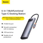BASEUS STARJOY 4-in-1 Multifunctional Type-C HUB Docking Station