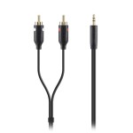Belkin F3Y116BT2M Mini-Stereo To RCA Audio Cable
