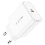 Borofone Wall charger BA57A Easy speed PD20W EU set with cable