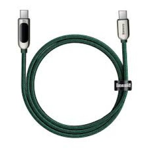 Baseus LED Display Fast Charging Data Cable Type-C to Type-C 100W 5A 1M
