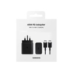 Samsung 45W PD Power Adapter with USB-C To USB-C Cable 5A