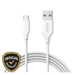 Ankar Powreline+ lll USB- C to USB A 3.0 3ft White